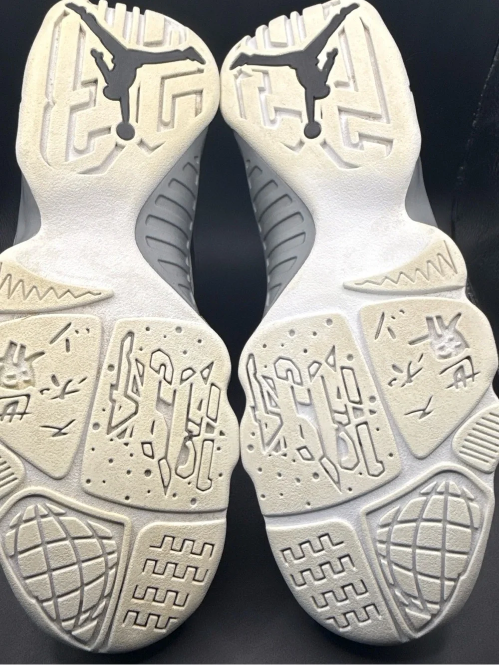 Size 7 (GS) - Jordan 9 Retro Mid Particle Grey, 302359-060, Clean, No Box